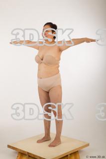 Whole body nude modeling t pose of Gwendolyn 0002